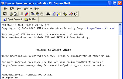 Secure Shell Client