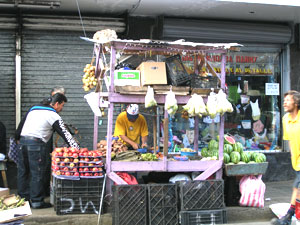 Fruit stand--central city