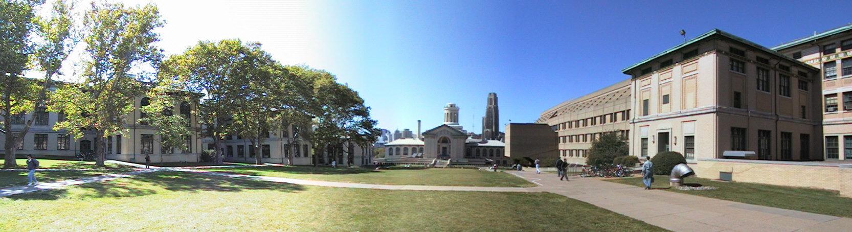 [Carnegie Mellon University campus panorama]